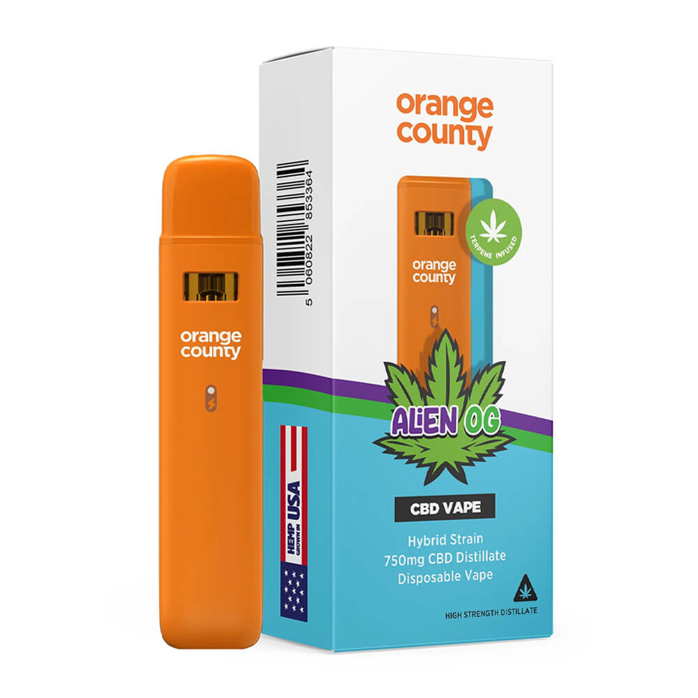 ORANGE COUNTY CBD Vapes - Alien Og 1ml
