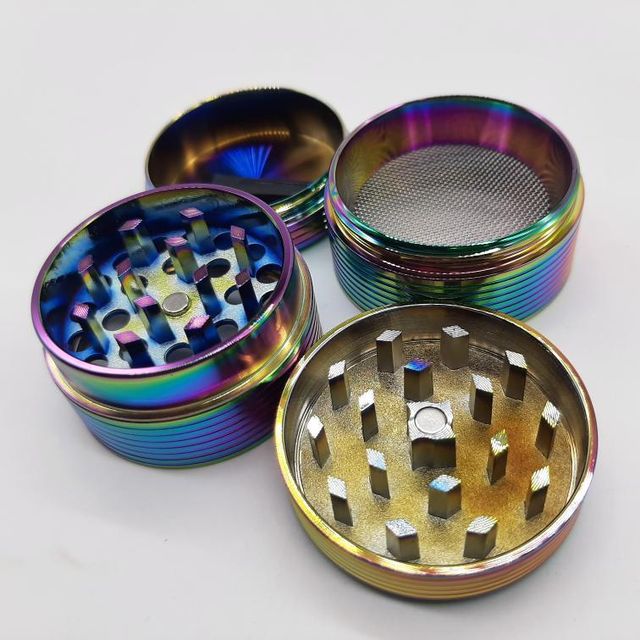 Mini moedor de 4 partes para derramamento de óleo em redemoinho