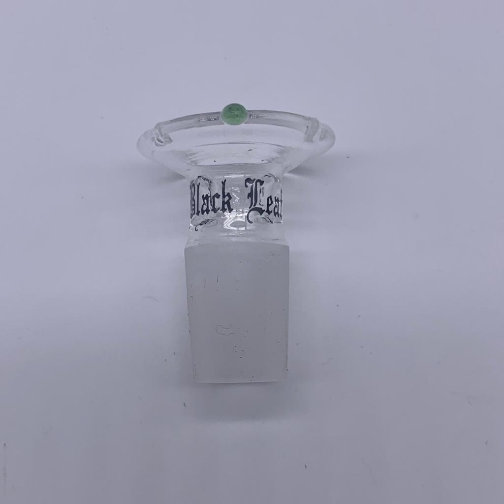 Tigela superior plana FOLHA PRETA de 18,8 mm