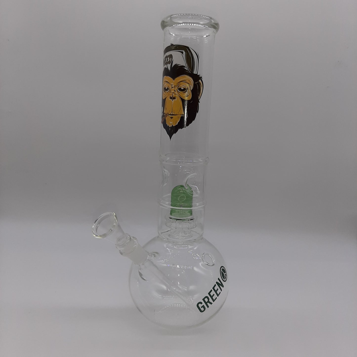 Tubo de água de vidro percolador GREENPEACE