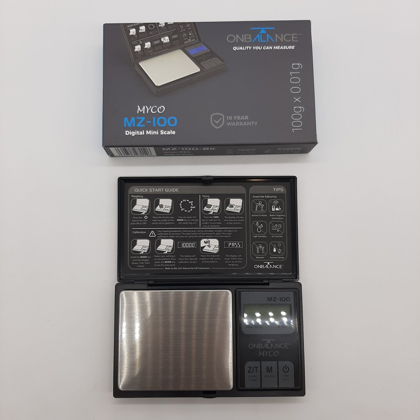 MZ-100 scales