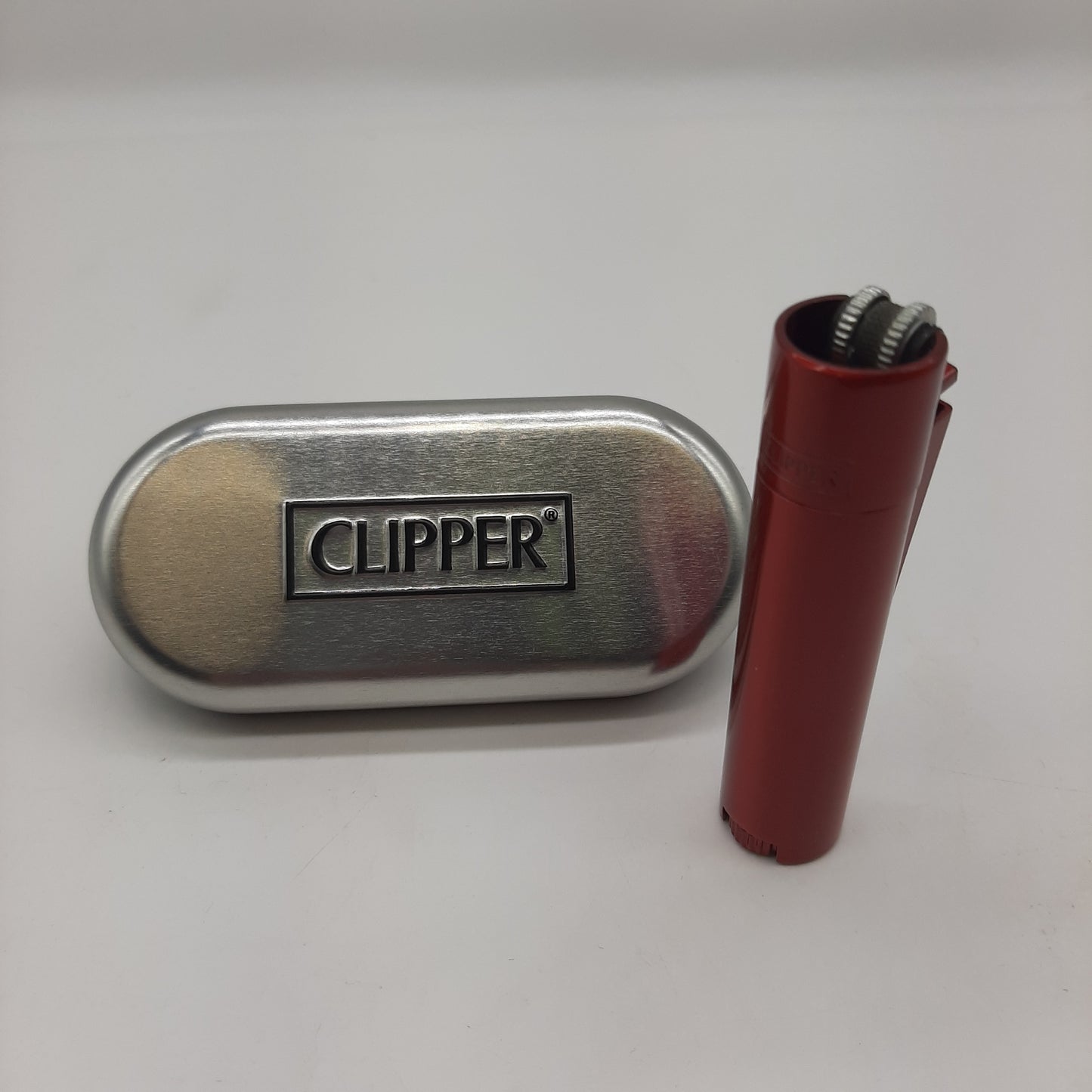 CLIPPER DE METAL - Vermelho