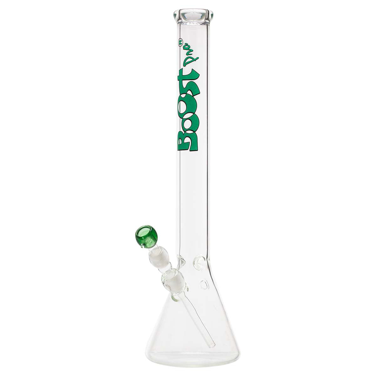 BOOSTPro XL Beaker Green Glass Water Pipe