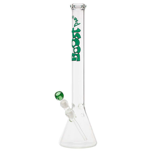 BOOSTPro XL Beaker Green Glass Water Pipe
