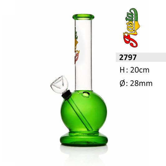 Rasta Glass Water Pipes