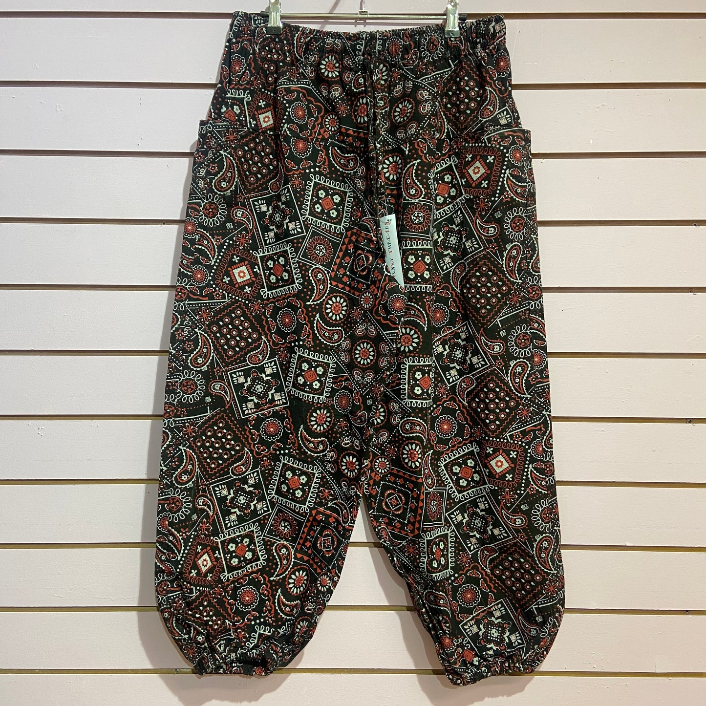 Cuffed Mandala Trousers