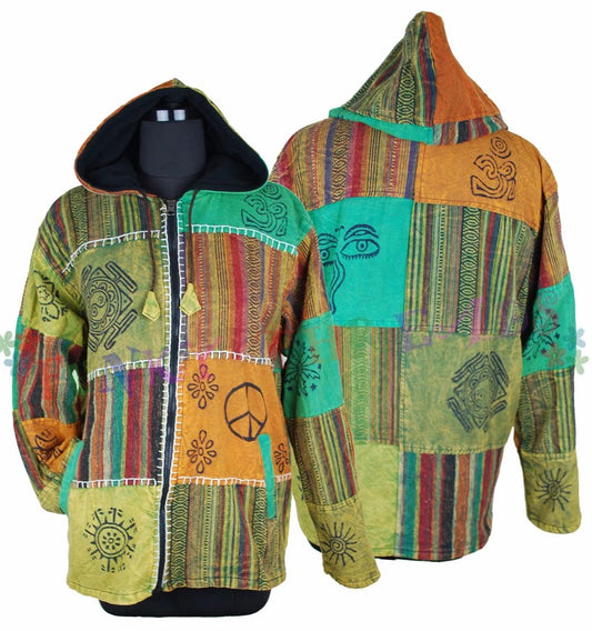 Patchwork Symbol Jacket