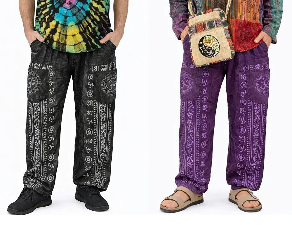 Om Wide Leg Trousers