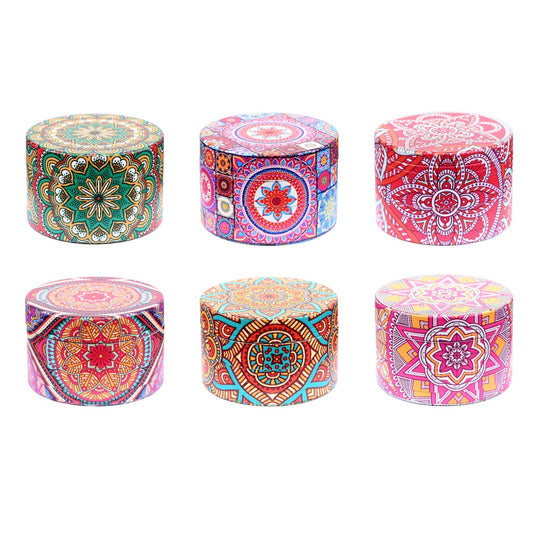 Mandala Collection 4-Part Herb Grinders