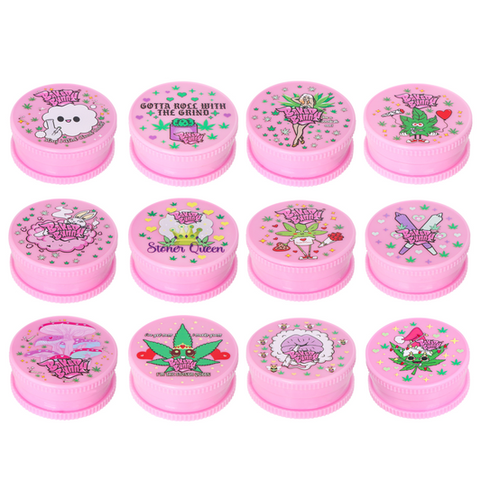 BAKED BUNNY 2-Part Acrylic Herb Grinders