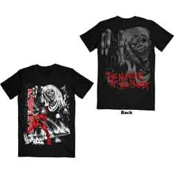 IRON MAIDEN UNISEX T-SHIRT: NUMBER OF THE BEAST JUMBO