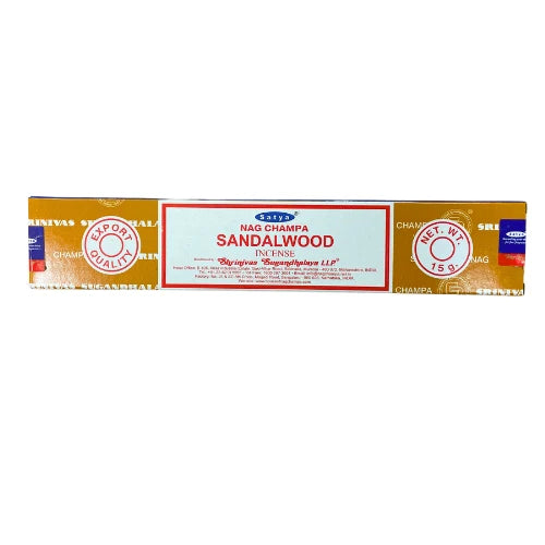SATYA 'Nag Champa Sandalwood' Incense Sticks