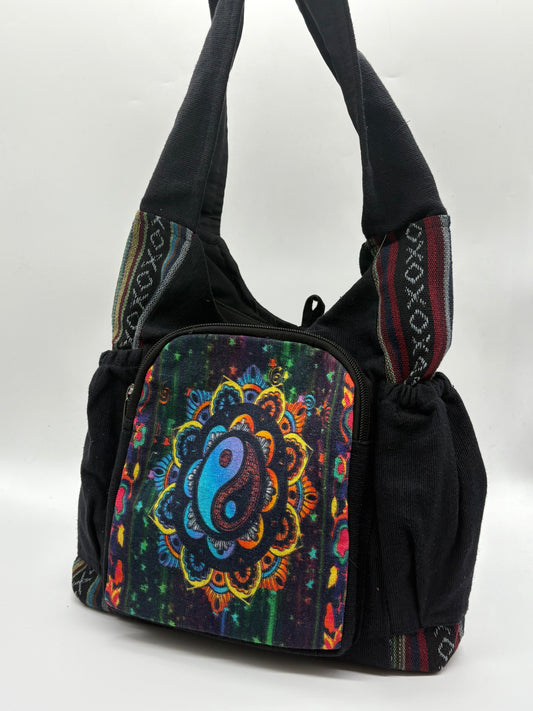 Large Satchel Yin Yang Bags