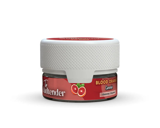The Budtender - Hemp Gummies - Blood Orange - 12 Pack