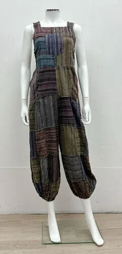 Stripe Dungarees