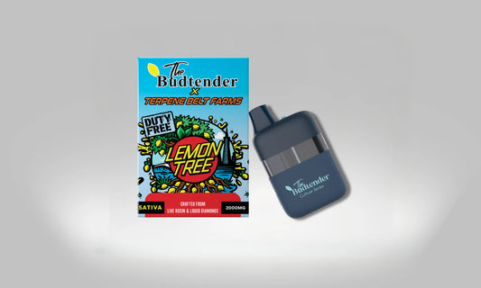 The Budtender 2ml Liquid Diamonds Vape - Lemon Tree