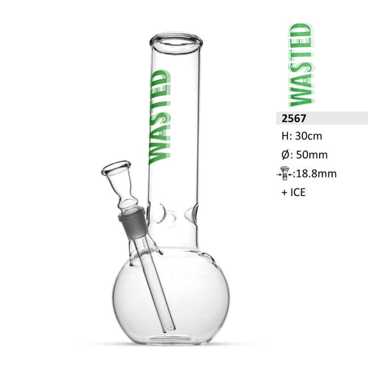 Wasted Ice Glass Water Pipe