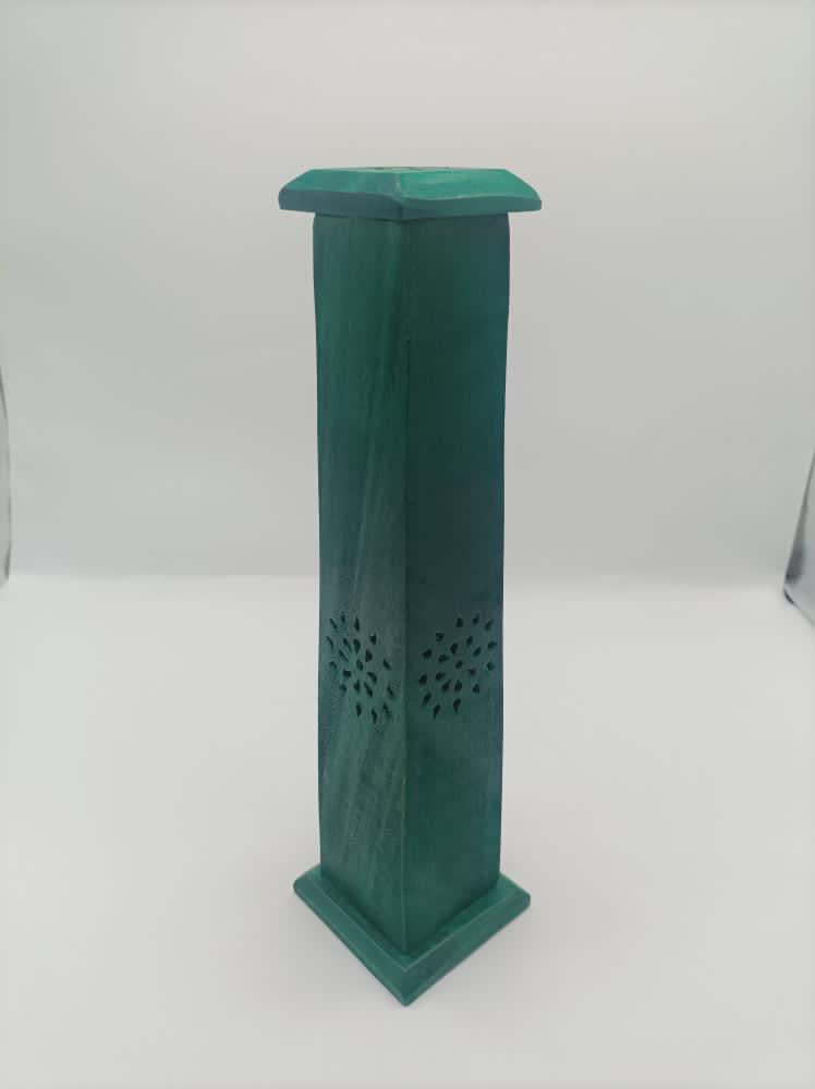 Green Pillar Incense Holder