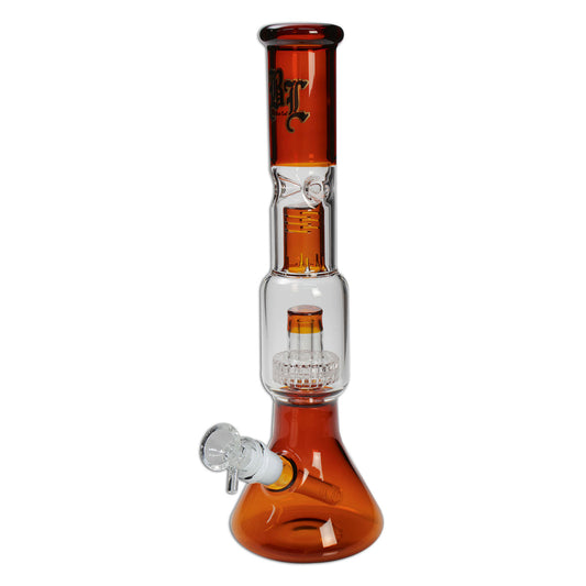 BLACK LEAF Multi-Level Perc Glass Water Pipes