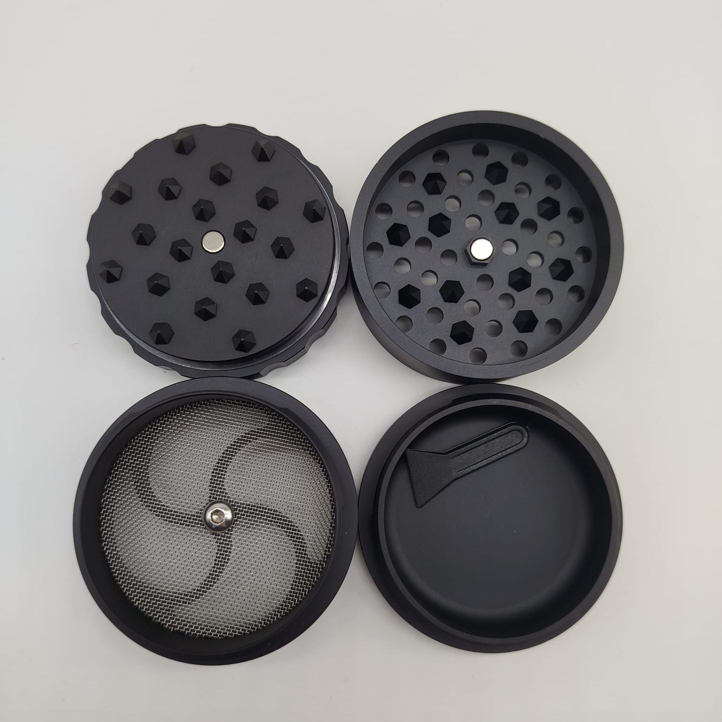 HAMMERCRAFT Ashtray 4-Part Herb Grinder