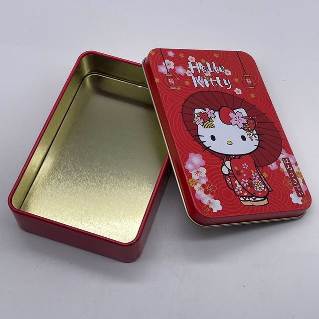 Lata de metal G-rollz Hello Kitty - Kimono Vermelho