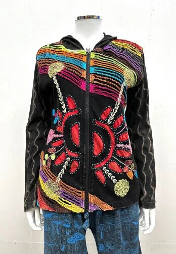 Ripped Sun Hoodies