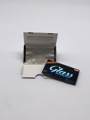 GLASS Clear 1&1/4 Rolling Papers