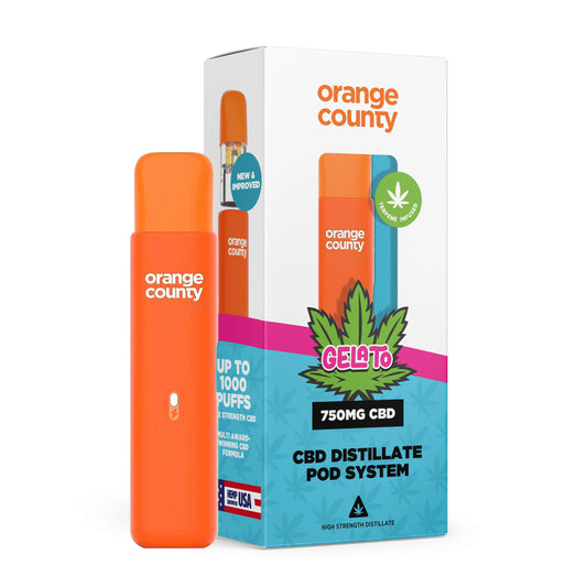 ORANGE COUNTY CBD Vapes - Gelato 1ml