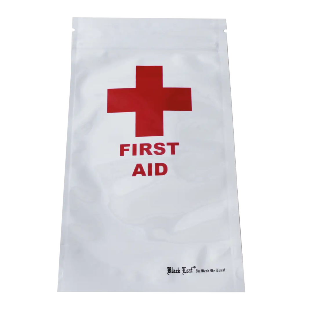First Aid Medium Smellproof Mylar Pack