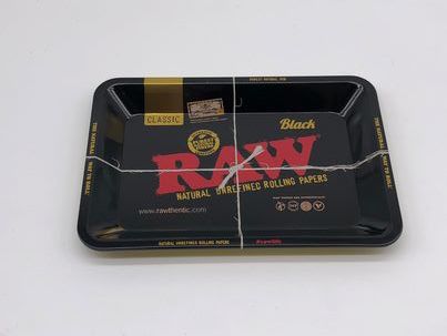 Raw Black Mini Rolling Tray