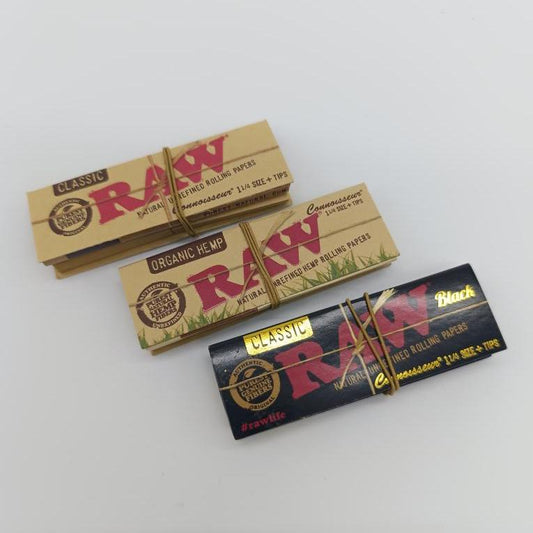 RAW 1+1/4 Papers w/ Tips