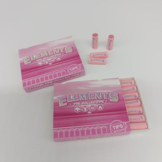 ELEMENTS Pink Pre-Rolled Tips