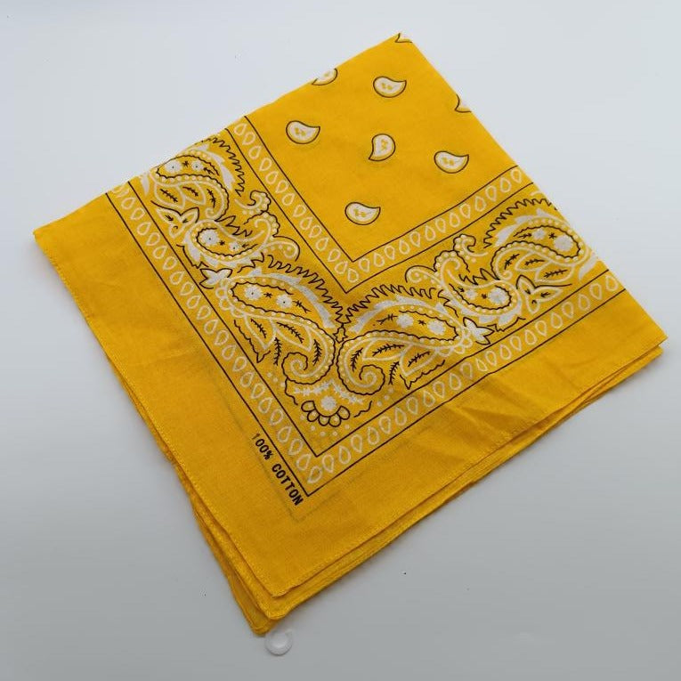 Sunflower Yellow Bandana