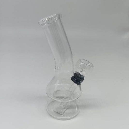 Mini Clear Glass Water Pipe - 255