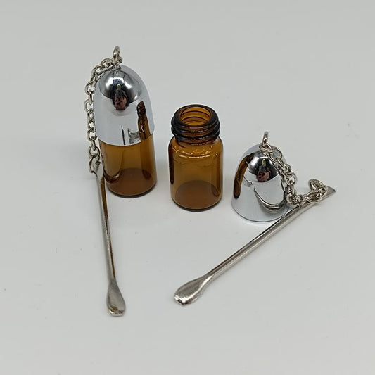 Snuff Vial + Spoon