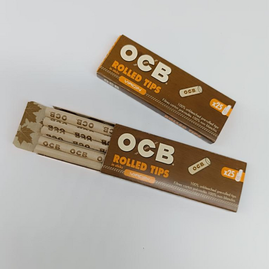 OCB Pre-Rolled Tips - Unbleached