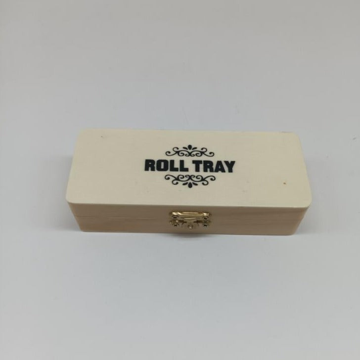 Mini Roll Tray Wooden Rolling Boxes