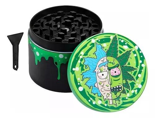 Rick & Mort 4-Part Metal Herb Grinder