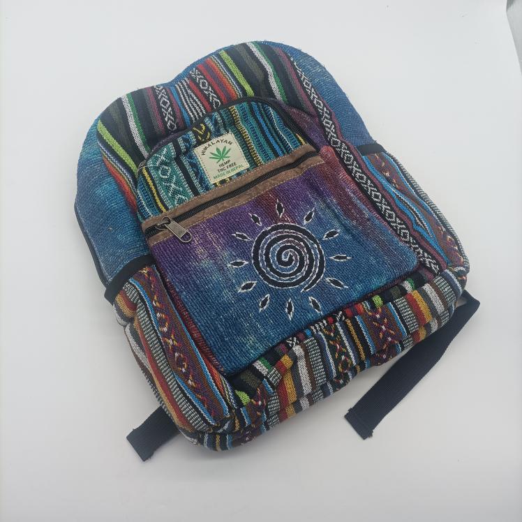 Mochila de cogumelo de cânhamo do Himalaia