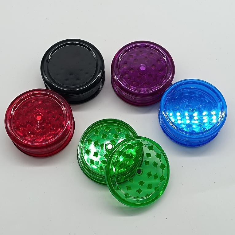 Plain 2-Part Acrylic herb Grinders