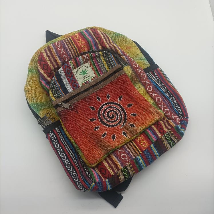 Mochila de cogumelo de cânhamo do Himalaia