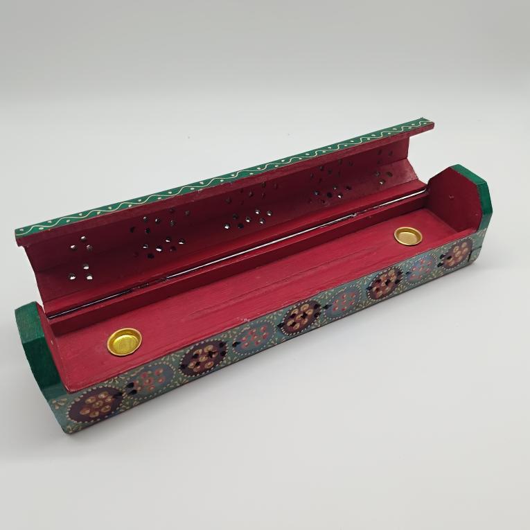 Boho Hand-painted Incense Box