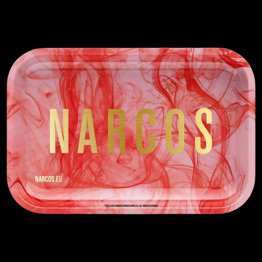 NARCOS Pink Smoke Medium Roll Tray