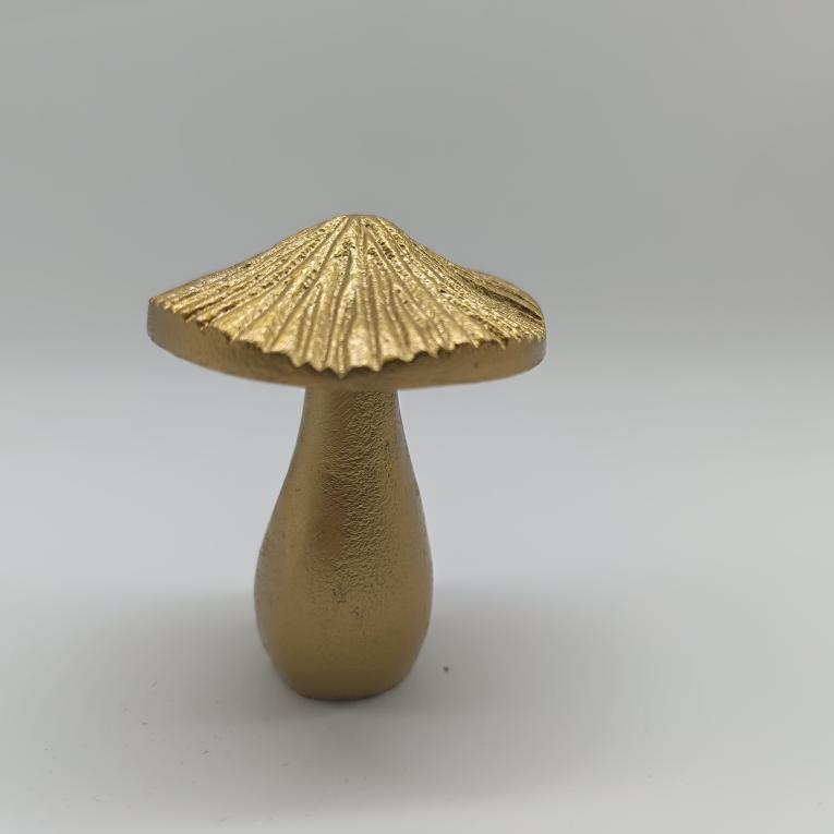 Gold Mushroom Incense Stick Holder