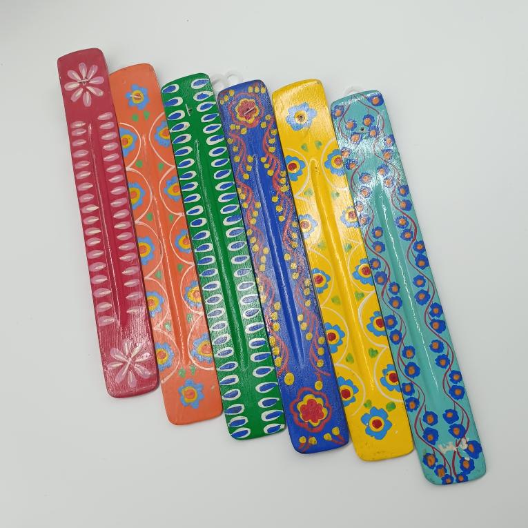 Hand-Painted Incense Holders