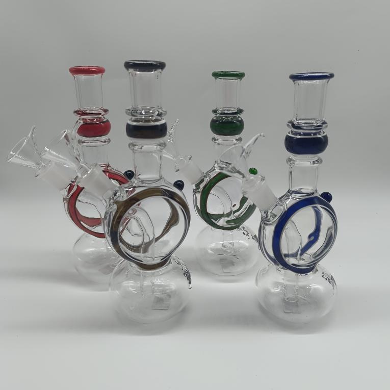 BLACK LEAF Circle Bubblers Glass 2018