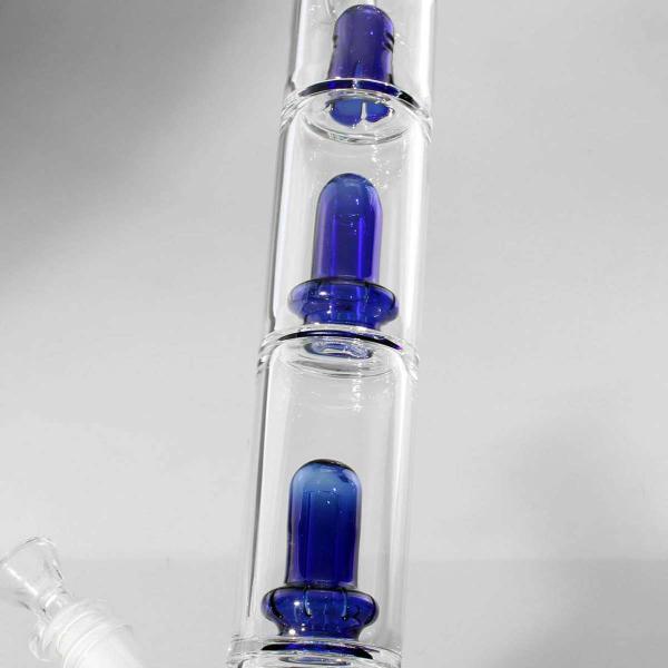 BLACK LEAF Tower 3-Perc XL Glass Bong