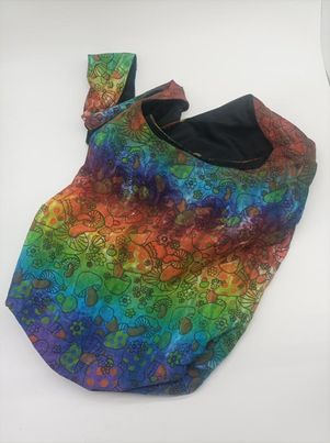 Rainbow Mushroom Shoulder Bag