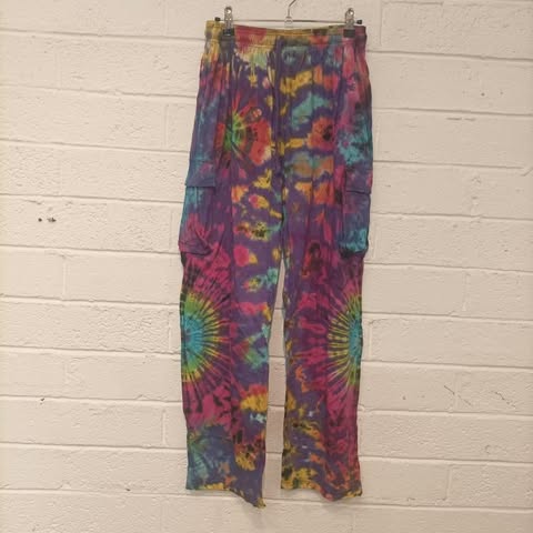 Rainbow Tie Dye Pants