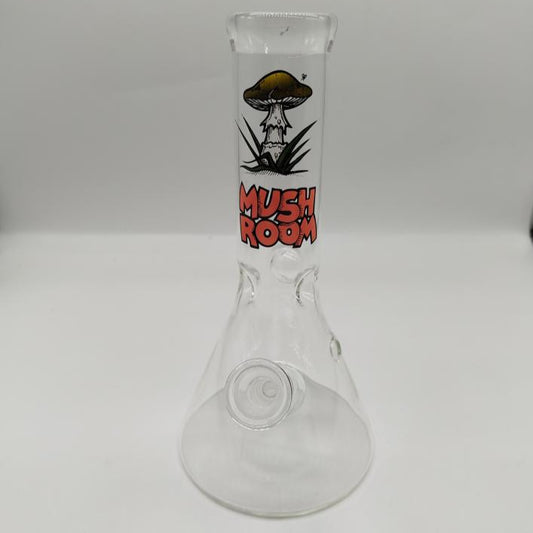 Mushroom Beaker Glass Water Pipe
